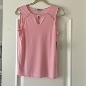 Kasper Light Pink Tank NWT